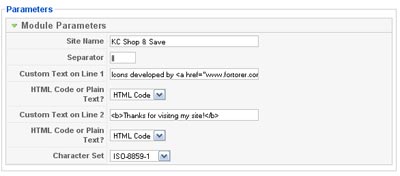 Change your Joomla footer note within seconds!